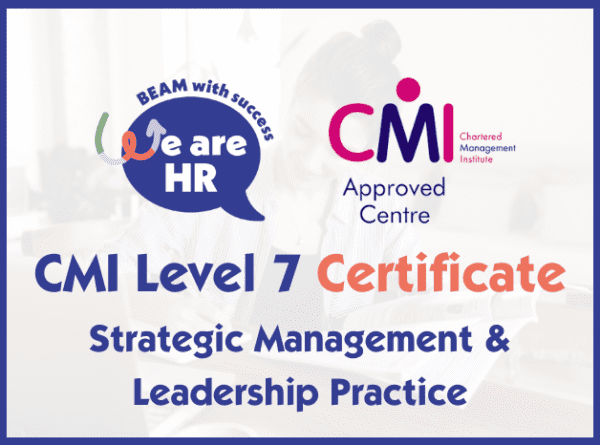 CMI Level 7 Certificate in Strategic Management Leadership